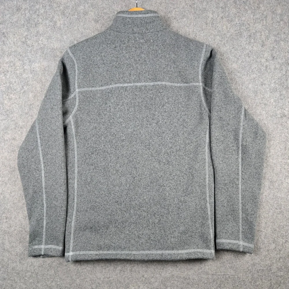 The North Face Gordon Lyons 1/4 Zip Sweatshirt Mens Small Gray Fleece Pullover